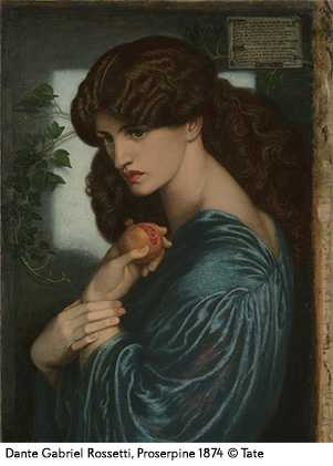 The Age of Rossetti　ロセッティ ファイル:Rossetti, Dante Gabriel - La Ghirlandata - 1871