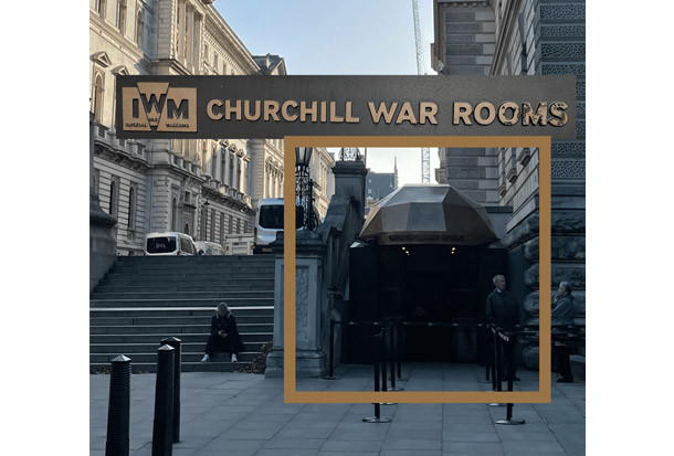 財務省地下にあった内閣戦時執務室がチャーチル博物館に変わった
