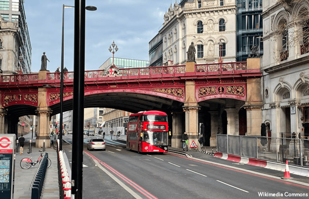 ホルボーン陸橋の現在の様子