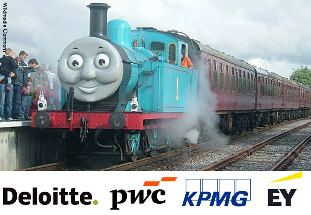 会計会社ビッグ4は英国鉄道会社の発展と深い関係にある