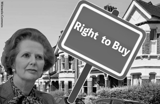 サッチャー首相の持家促進政策が住宅バブルに