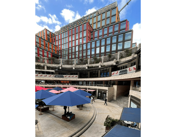 シティ中心部の不動産再開発