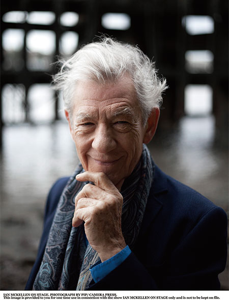 Ian Mckellen on Stage With Tolkien, Shakespeare, Others and YOU