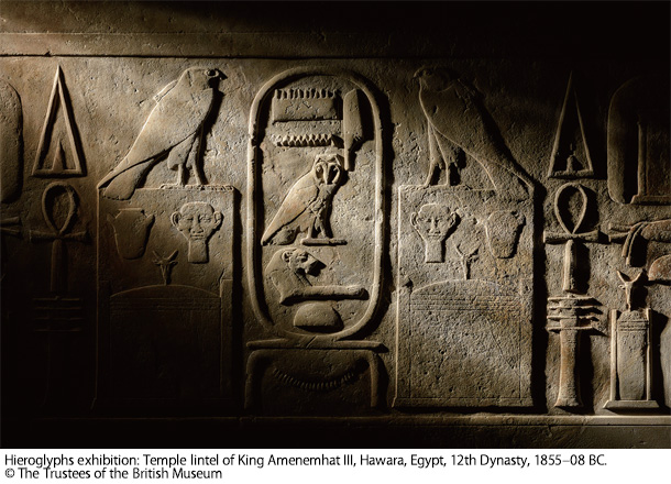 Hieroglyphs: unlocking ancient Egypt