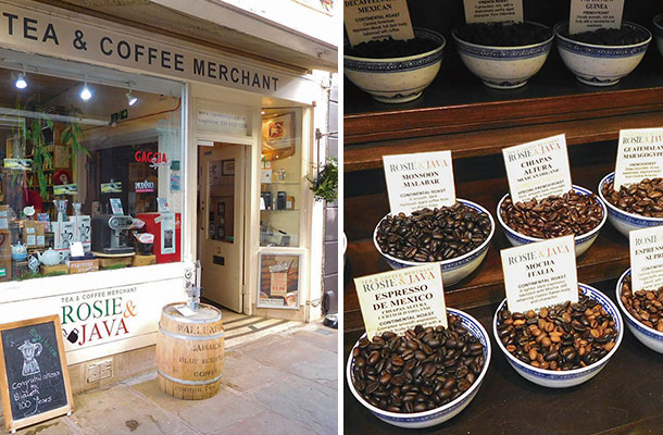 Tea & Coffee Merchant Rosie&Java