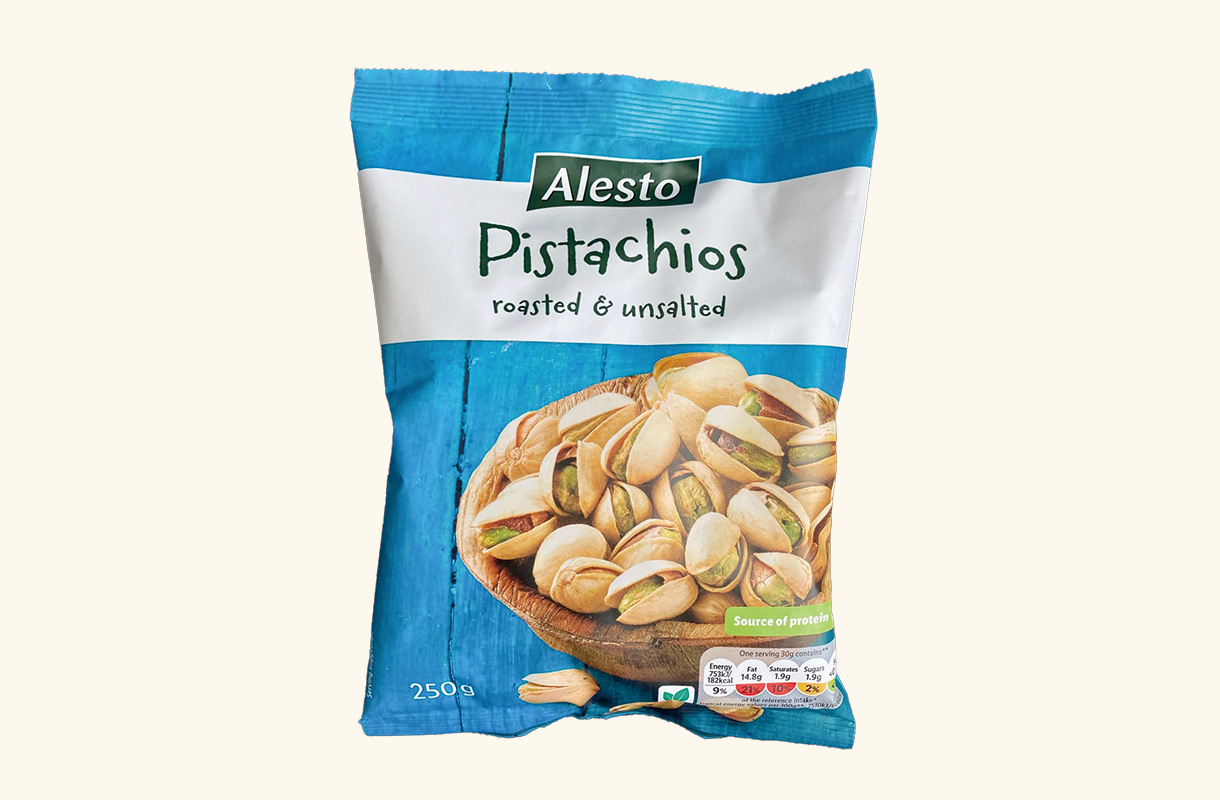 Pistachios roasted & unsalted