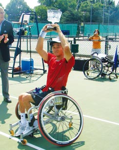 全英オープンで優勝
