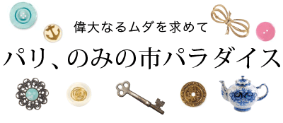 偉大なるムダを求めて　パリ、のみの市パラダイス