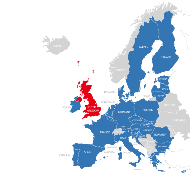 現在のEU加盟国