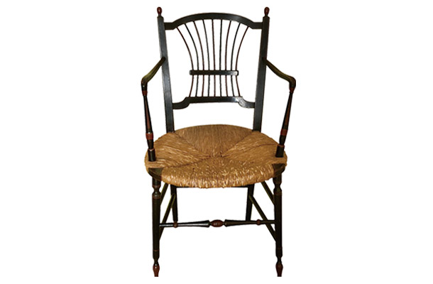 ロセッティがモリス商会のためにデザインした椅子