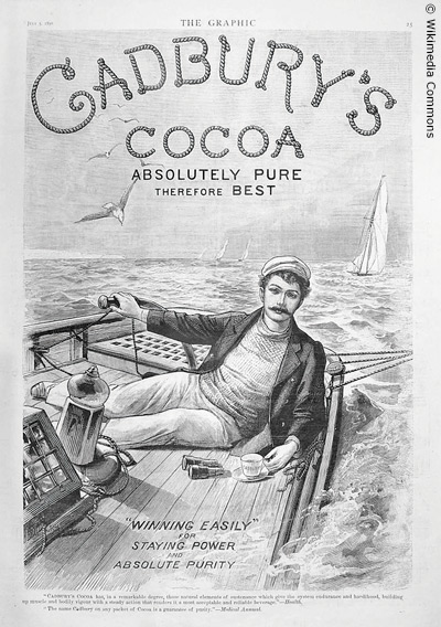 1890年のココアの広告