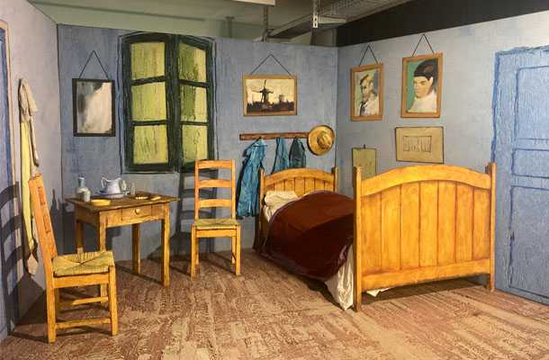Adam Lister アダムリスター　Gogh Bedroom ゴッホ　寝室 Adam Lister アダムリスター Gogh Bedroom ゴッホ 寝室