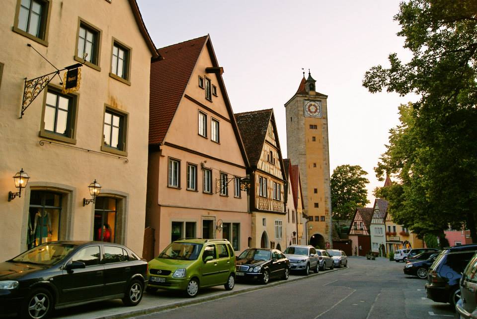 ロマンティック街道 － ローテンブルクの街並み Rothenburg
