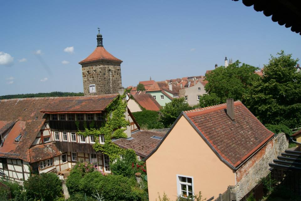 ロマンティック街道 － ローテンブルクの街並み Rothenburg