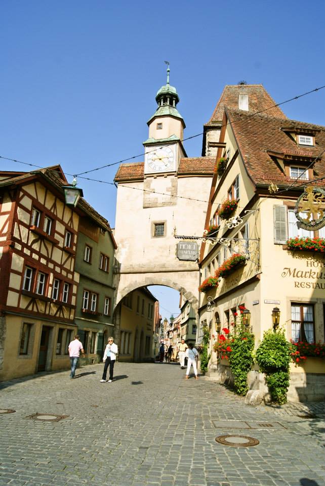 ロマンティック街道 － ローテンブルクの街並み Rothenburg