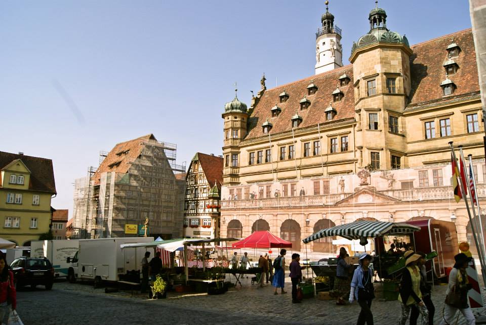 ロマンティック街道 － ローテンブルクの街並み Rothenburg