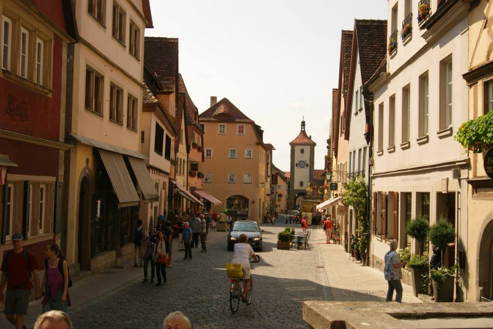 ロマンティック街道 － ローテンブルクの街並み Rothenburg