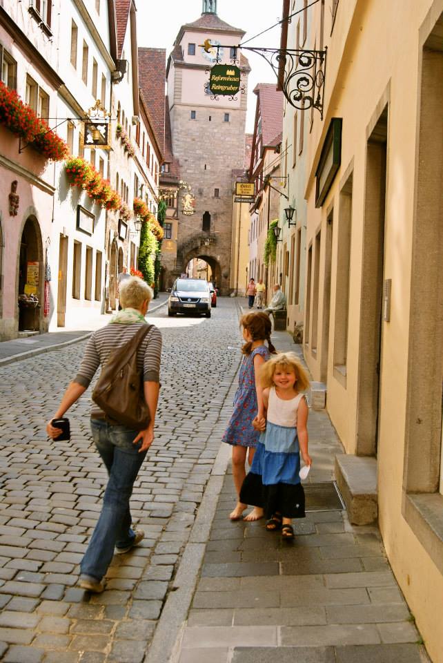 ロマンティック街道 － ローテンブルクの街並み Rothenburg