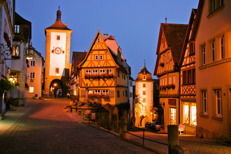 ロマンティック街道 － ローテンブルクの街並み Rothenburg