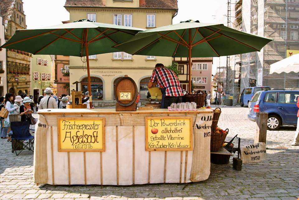 ロマンティック街道 － ローテンブルクの街並み Rothenburg