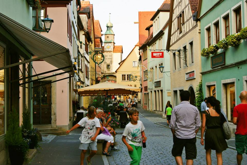 ロマンティック街道 － ローテンブルクの街並み Rothenburg