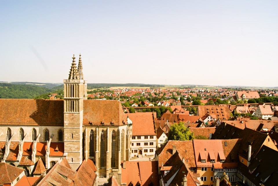 ロマンティック街道 － ローテンブルクの街並み Rothenburg