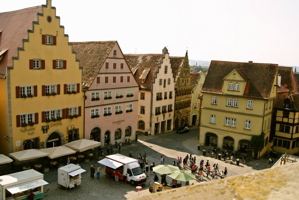 ロマンティック街道 － ローテンブルクの街並み Rothenburg