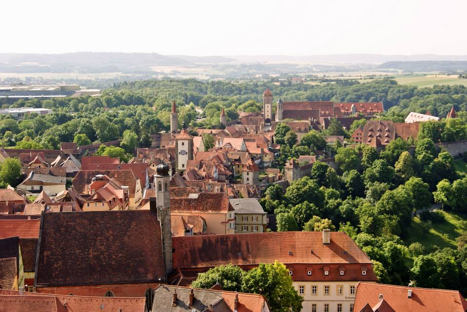 ロマンティック街道 － ローテンブルクの街並み Rothenburg