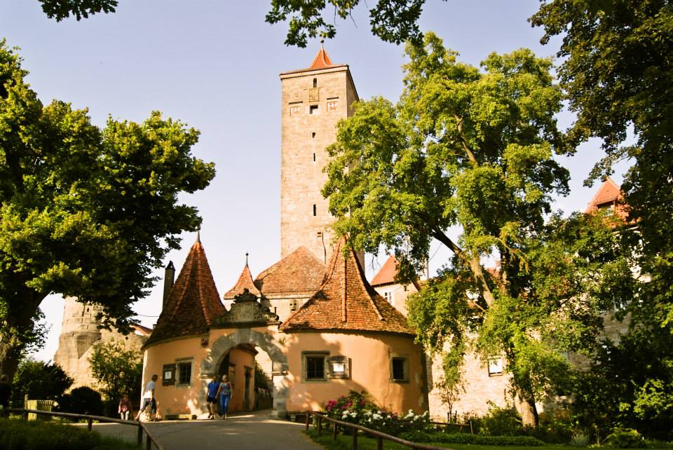 ロマンティック街道 － ローテンブルクの街並み Rothenburg