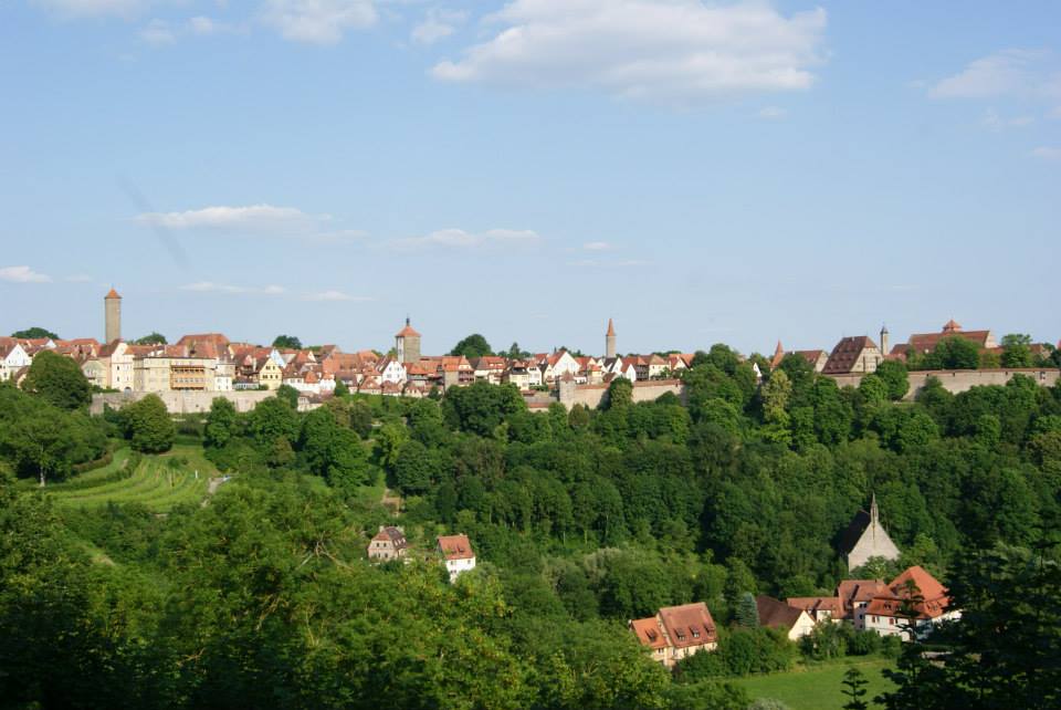 ロマンティック街道 － ローテンブルクの街並み Rothenburg