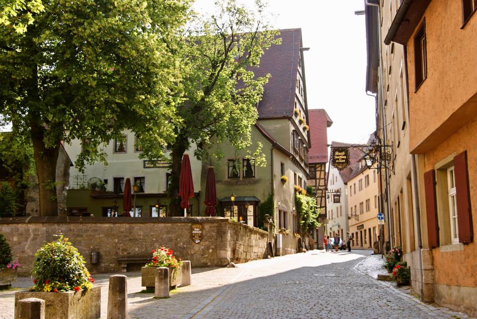 ロマンティック街道 － ローテンブルクの街並み Rothenburg