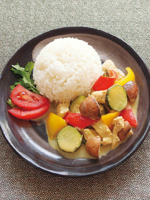 タイ風グリーンカレー