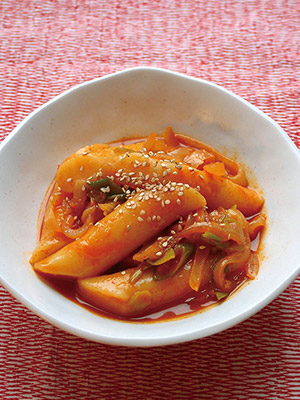 韓国風餅の甘辛煮