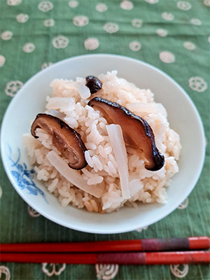 大根ご飯とサバ大根