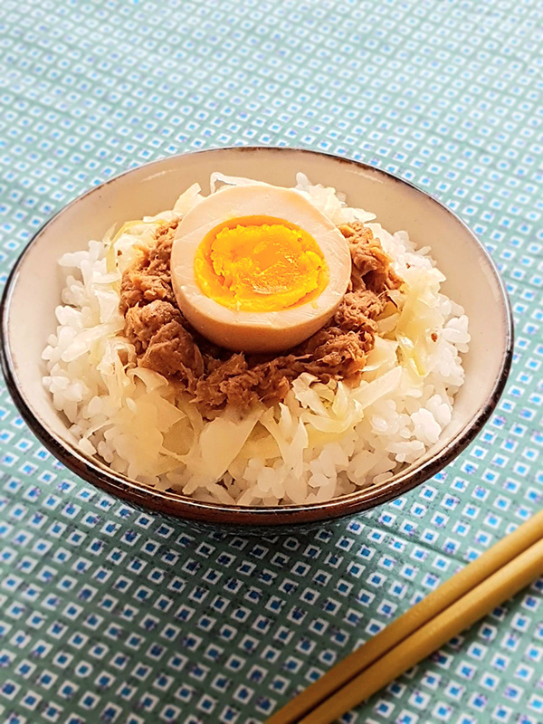 甘辛ツナキャベ丼