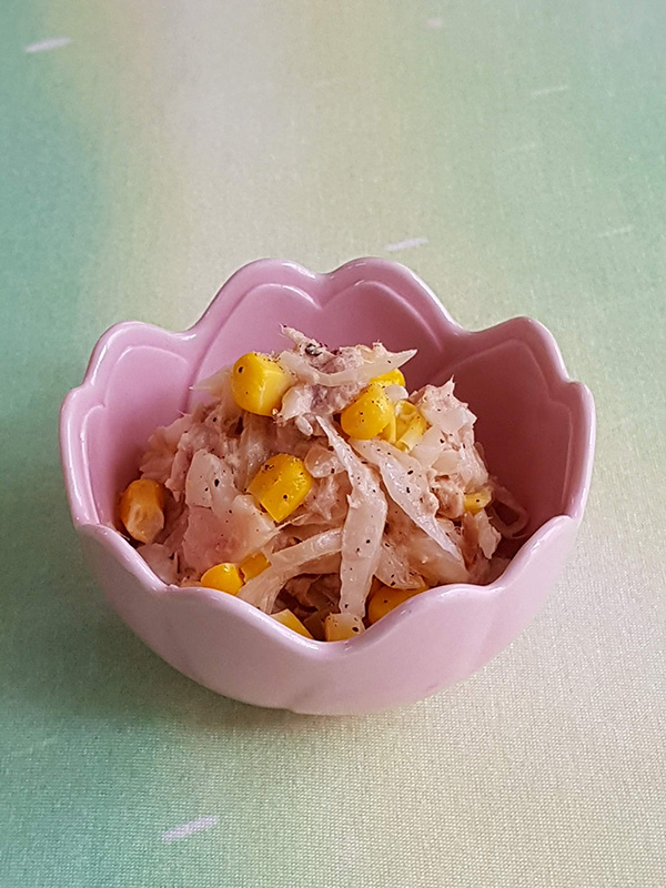 ツナ缶の和え物