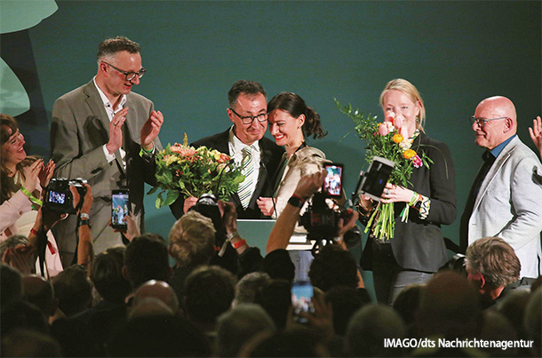 3月8日、BW州の州議会選挙で勝利した緑の党のエツデミール氏