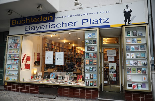 シェーネベルク地区にあるバイエルン広場書店