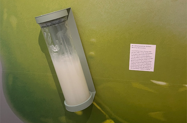 健康な成人の気道だけでも1日に約1.5リットルの量の粘液が作られる