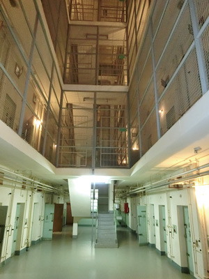 3階分の旧シュタージ拘置所