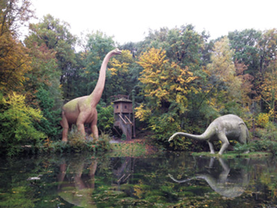 ブラキオサウルスとディプロドクス