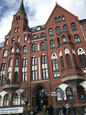 重要文化財でもあるスウェーデン教会