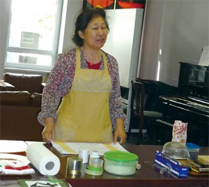 講師の佐々木スタンゲ峰子さん