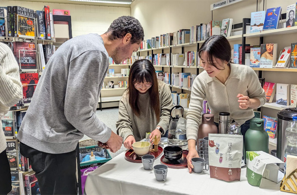 日本から来た留学生も参加!