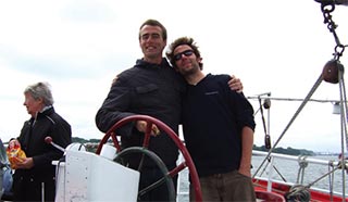 帆船“Wytske Eelkje”の船長と水夫さん