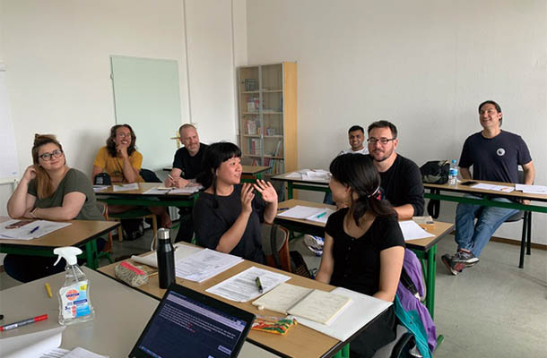 アジア出身の参加者は私たちだけでした