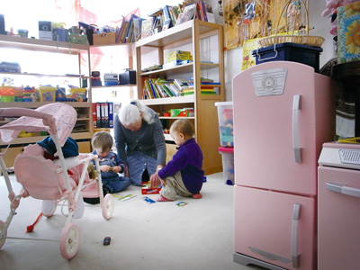 保育ママ自宅の子ども用の部屋