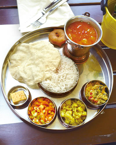 南インド料理「Copper Bowl」のセットメニュー