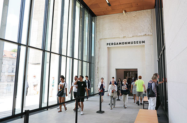 ペルガモン博物館への新しい入口