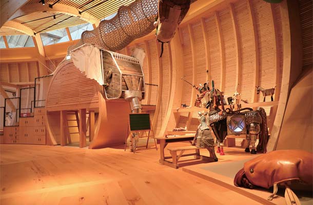 ノアの箱舟がコンセプトになっているユダヤ博物館「アノハ」
